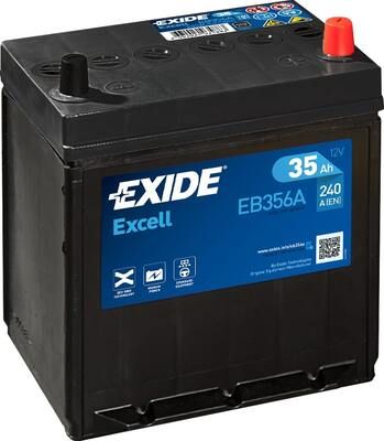 Стартерная аккумуляторная батарея EXIDE EB356A для HONDA JAZZ
