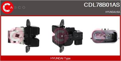 Zámek výklopných zadních dveří CASCO CDL78B01AS