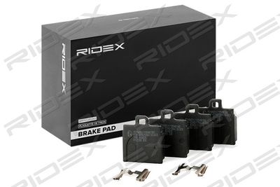Комплект тормозных колодок, дисковый тормоз RIDEX 402B1187 для ALFA ROMEO ALFASUD
