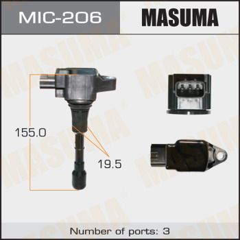 Катушка зажигания MASUMA MIC-206 для INFINITI QX50