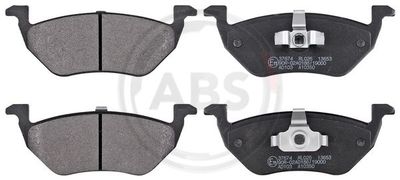 Zestaw klocków hamulcowych, hamulce tarczowe A.B.S. 37674