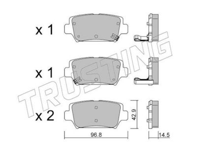 SET PLACUTE FRANA FRANA DISC