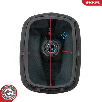 Hlavice řadicí páky SKV 63SKV492