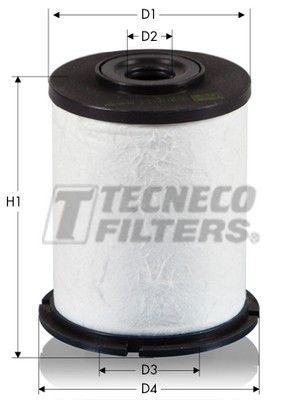 Топливный фильтр TECNECO FILTERS GS0818013E для CHEVROLET TRAX