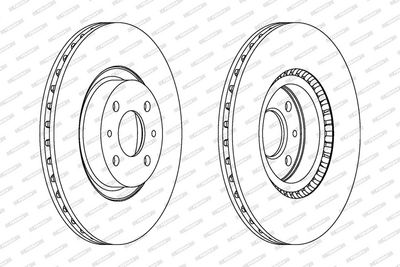 DISC FRANA FERODO DDF220C 1