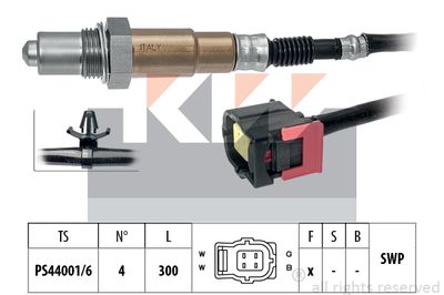 Лямбда-зонд KW 498 212 для MITSUBISHI MIRAGE
