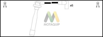 Комплект проводов зажигания MOTAQUIP LDRL1165 для ISUZU TROOPER