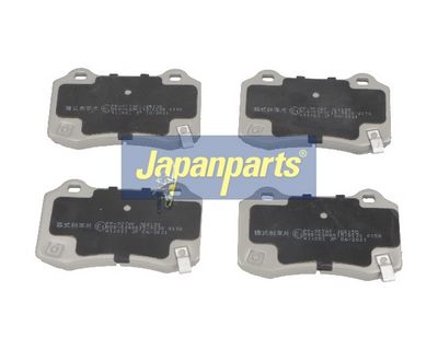 JAPANPARTS Stabdžių trinkelių rinkinys, diskinis stabdys