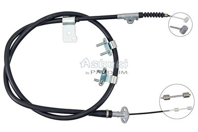 Тросик, cтояночный тормоз ASHUKI by Palidium ASH3-1233 для NISSAN PATHFINDER