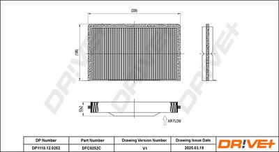 FILTER INNENRAUMLUFT DR!VE+ DP1110120252 5