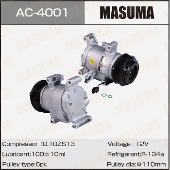 Компрессор, кондиционер MASUMA AC-4001 для MAZDA CX-5