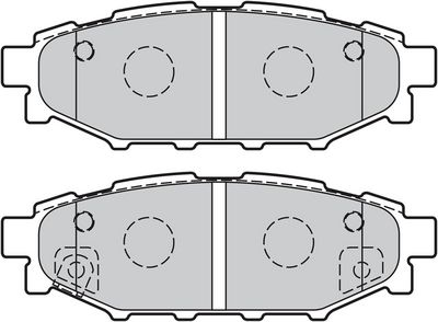BREMSBELAGSATZ SCHEIBENBREMSE VALEO 301929 1