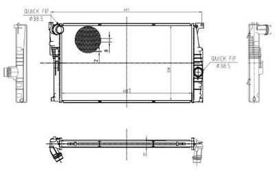 RADIATOR RACIRE MOTOR