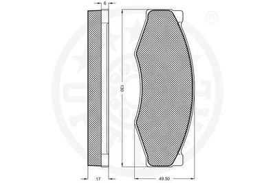 Brake Pad Set, disc brake 9386