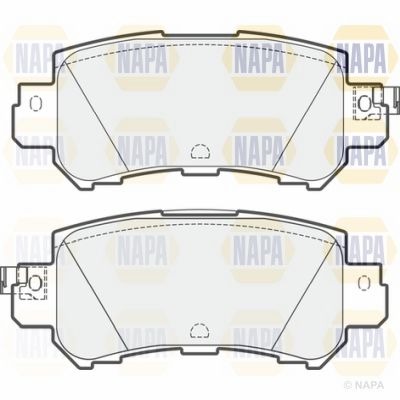 Brake Pad Set NAPA NBP1609