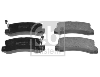 Комплект тормозных колодок, дисковый тормоз FEBI BILSTEIN 16743 для TOYOTA VISTA