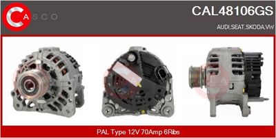 GENERATOR / ALTERNATOR CASCO CAL48106GS