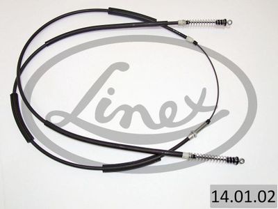 Тросик, cтояночный тормоз LINEX 14.01.02 для FIAT CINQUECENTO