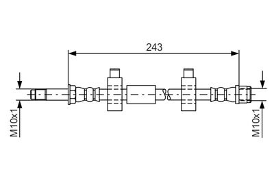 BOSCH Bremsschlauch