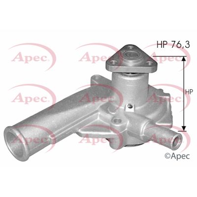 Water Pump, engine cooling APEC AWP1197
