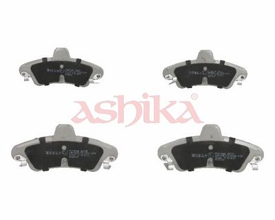 комплект спирачно феродо, дискови спирачки ASHIKA 51-00-0304