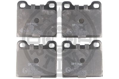 Комплект тормозных колодок, дисковый тормоз OPTIMAL 9154 для AUDI 75