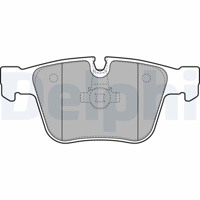 Brake Pad Set, disc brake LP2115