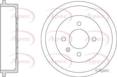 Brake Drum APEC DRM9216