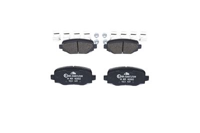 BREMSBELAGSATZ SCHEIBENBREMSE ATE 13046026022 14