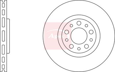 APEC Brake Disc DSK2500