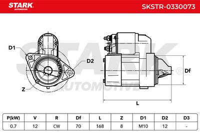 стартер STARK SKSTR-0330073