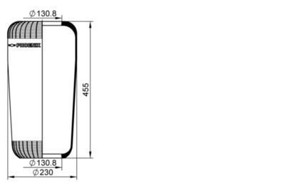 Mech pneumatického pruženia, vzduchové pruženie PHOENIX 1 F 20 B
