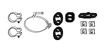 MONTAGESATZ ABGASANLAGE