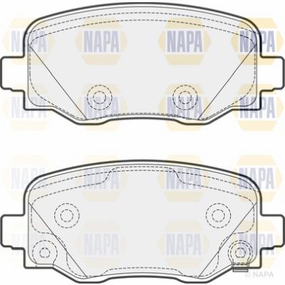 Brake Pad Set NAPA NBP1779