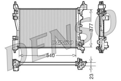 DENSO DRM09109 Крышка радиатора  для FIAT QUBO (Фиат Qубо)