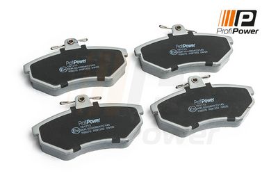 stabdžių trinkelių rinkinys, diskinis stabdys 1B1213 ProfiPower