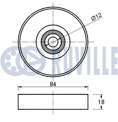 ROLA GHIDARE/CONDUCERE CUREA TRANSMISIE RUVILLE 540678 1