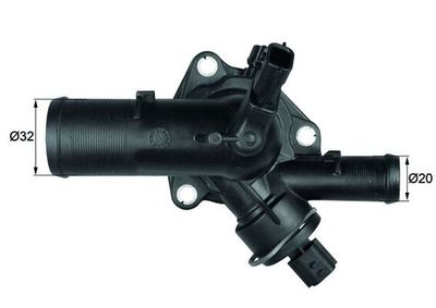 Thermostaat, koelvloeistof - TM39108 - MAHLE