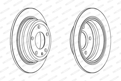 DISC FRANA FERODO DDF120 1