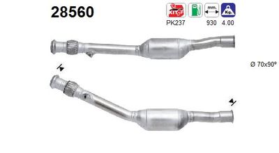 Katalizator AS 28560