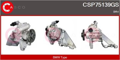 CASCO CSP75139GS Рулевая рейка  для BMW X3 (Бмв X3)