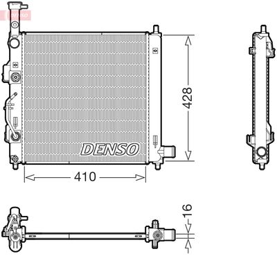 DENSO DRM43015 Крышка радиатора  для KIA PICANTO (Киа Пиканто)