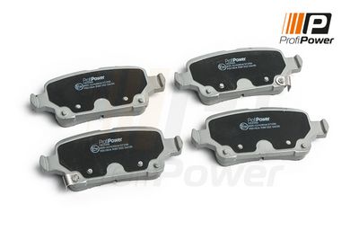 stabdžių trinkelių rinkinys, diskinis stabdys 1B2099 ProfiPower