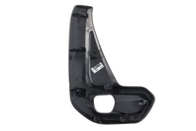 Voorbumper afdekking Voor Links (met mistlampgaten, plastic, zwart) past: TOYOTA HILUX VIII 06.20-