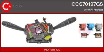 COMUTATOR COLOANA DIRECTIE CASCO CCS70197GS