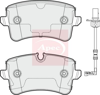 APEC Brake Pad Set, disc brake PAD1778