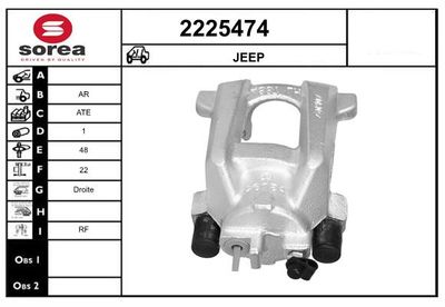 BREMSSATTEL EAI 2225473