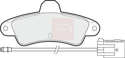 APEC Brake Pad Set, disc brake PAD807