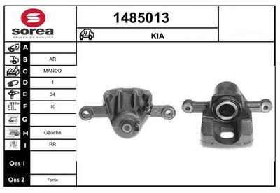 BREMSSATTEL SNRA 1485013