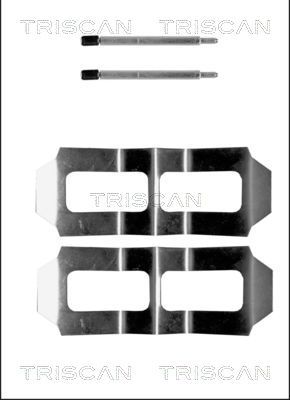 Комплектующие, колодки дискового тормоза TRISCAN 8105 231367 для MERCEDES-BENZ T2/L
